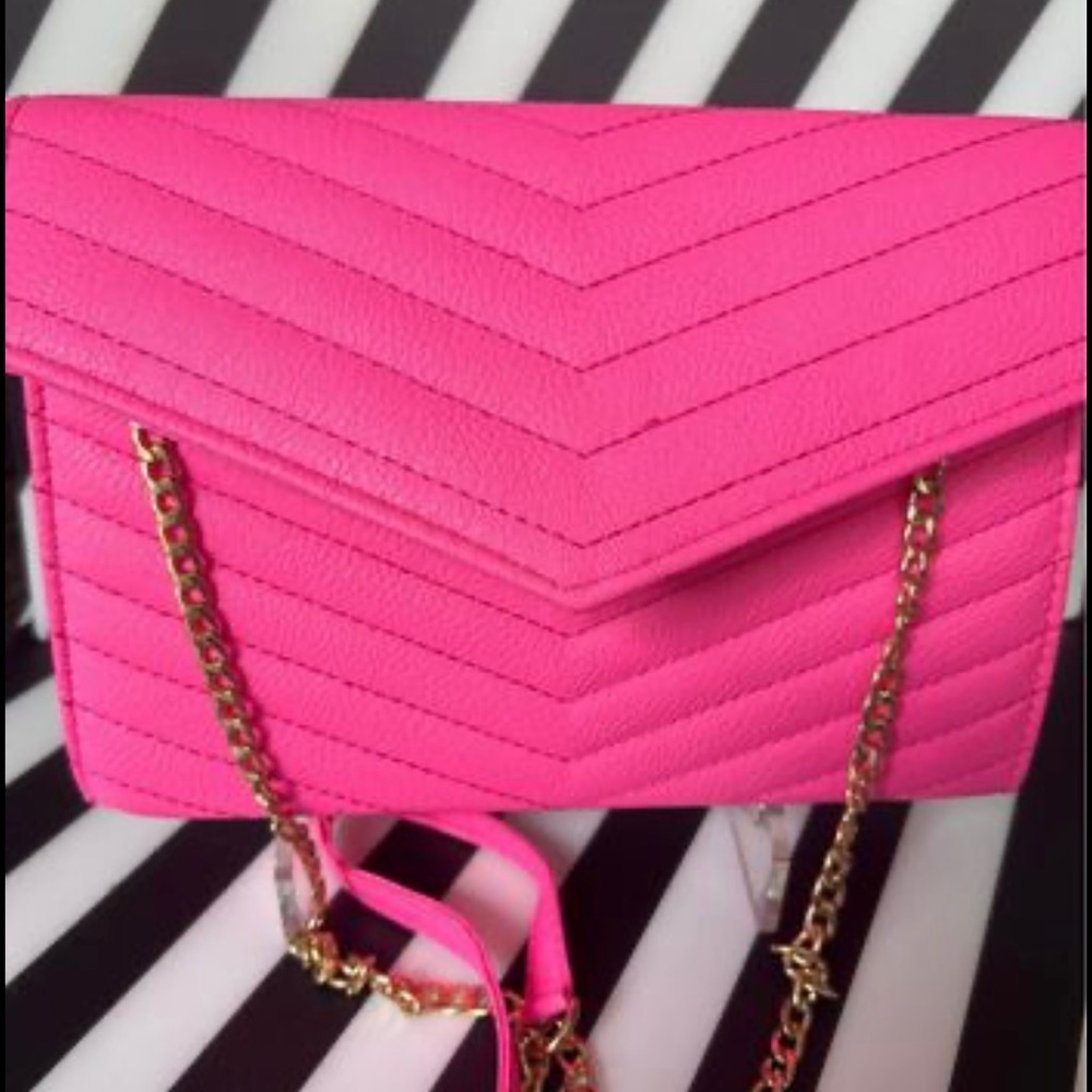 Hot pink purse